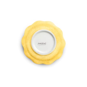 Oyster schaal Ø13 cm - Geel - Mateus