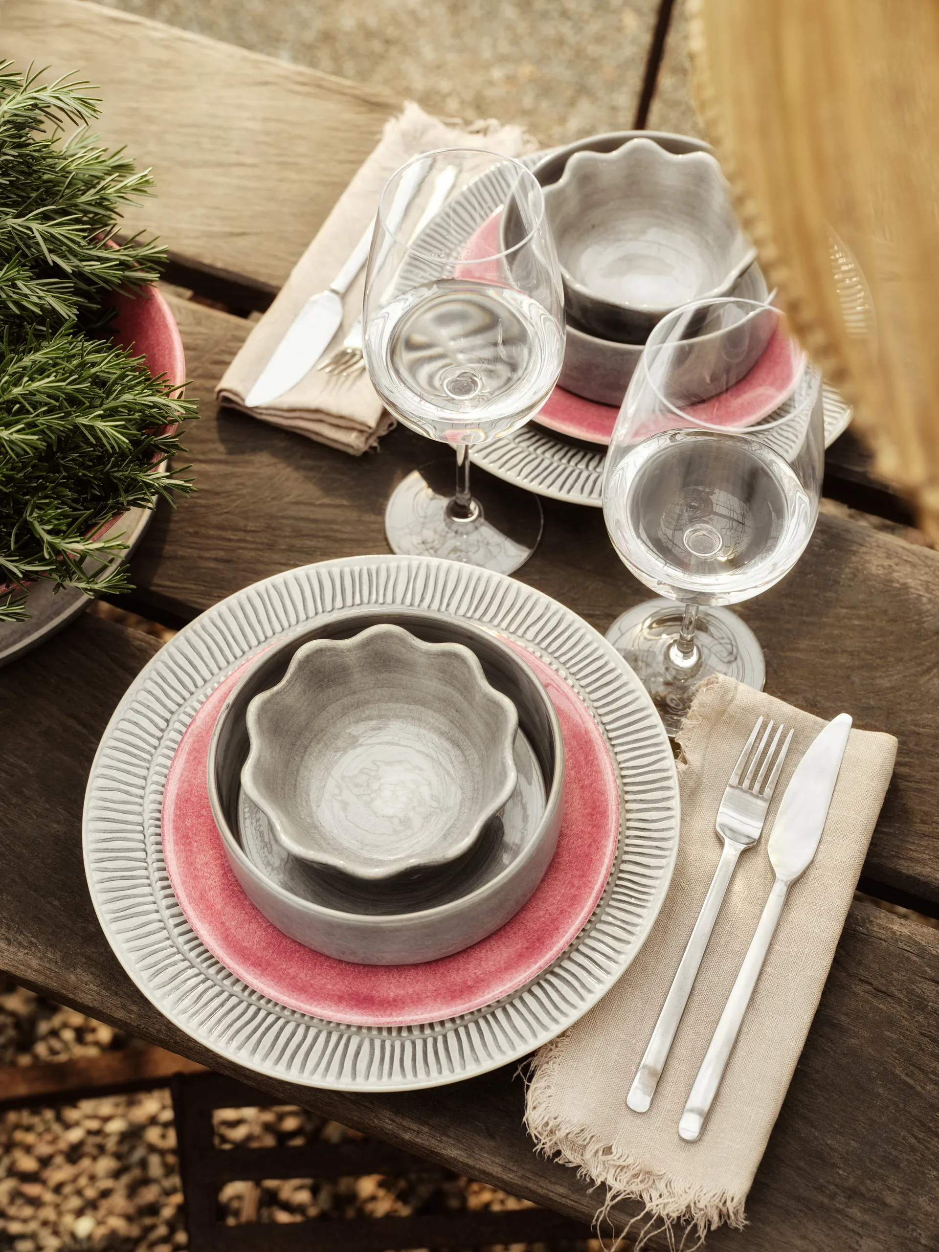 Oyster schaal Ø13 cm, Grijs Mateus