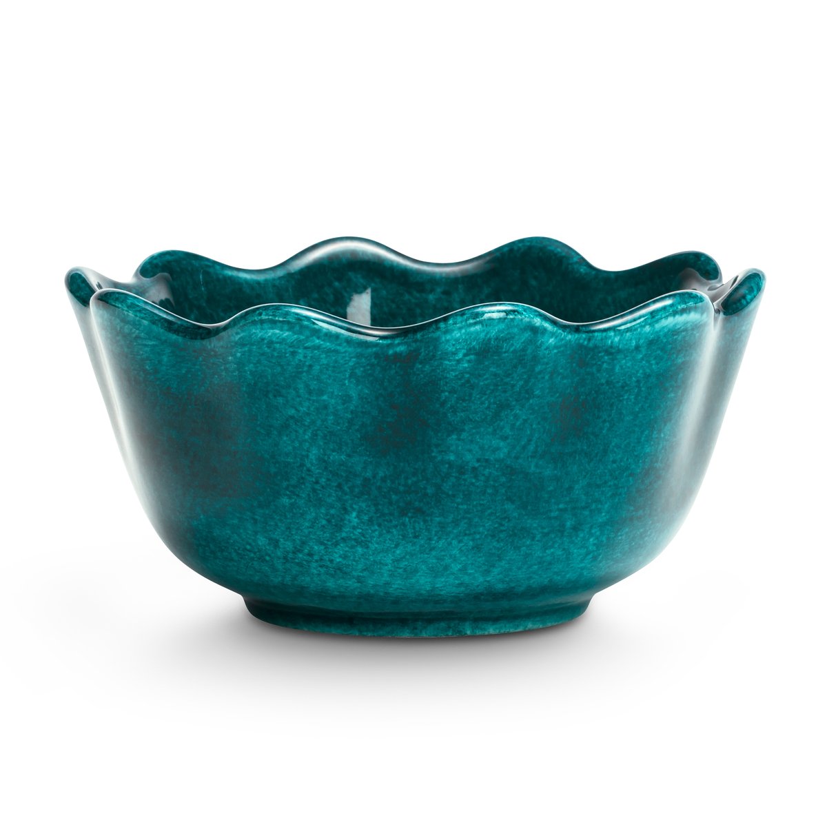 Mateus Oyster schaal o13 cm Oceaan | Scandinavisch Interieur | Ontbijtkommen | Turkoois