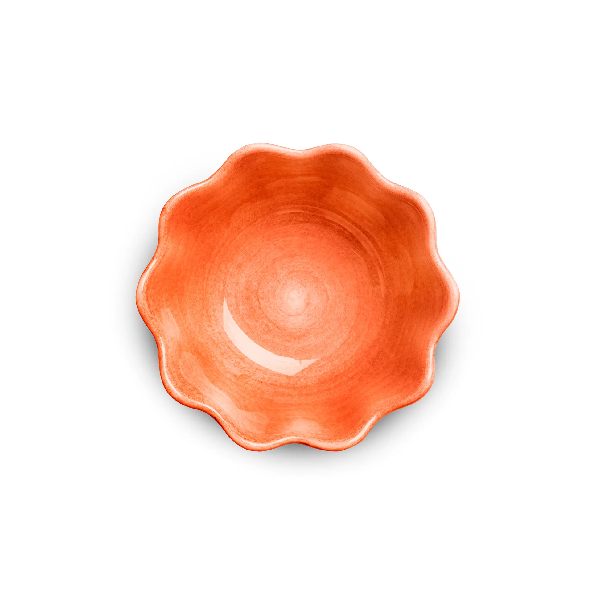 Oyster schaal Ø13 cm, Oranje Mateus