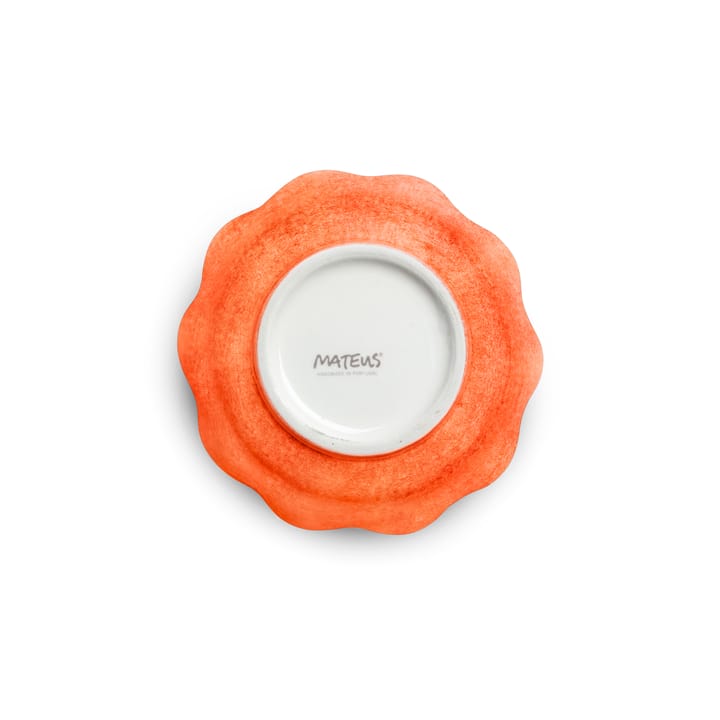Oyster schaal Ø13 cm, Oranje Mateus