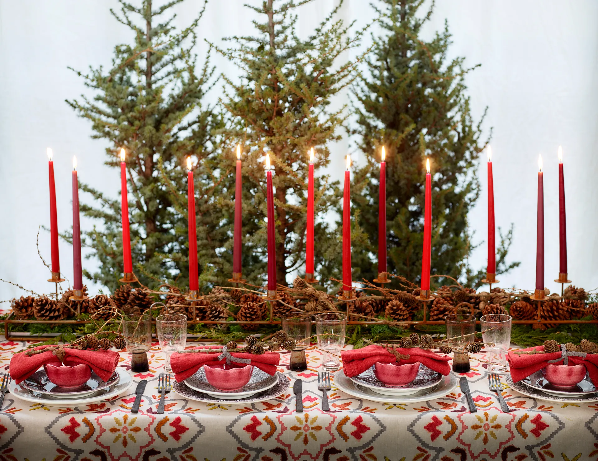 Oyster schaal Ø13 cm, Rood Mateus