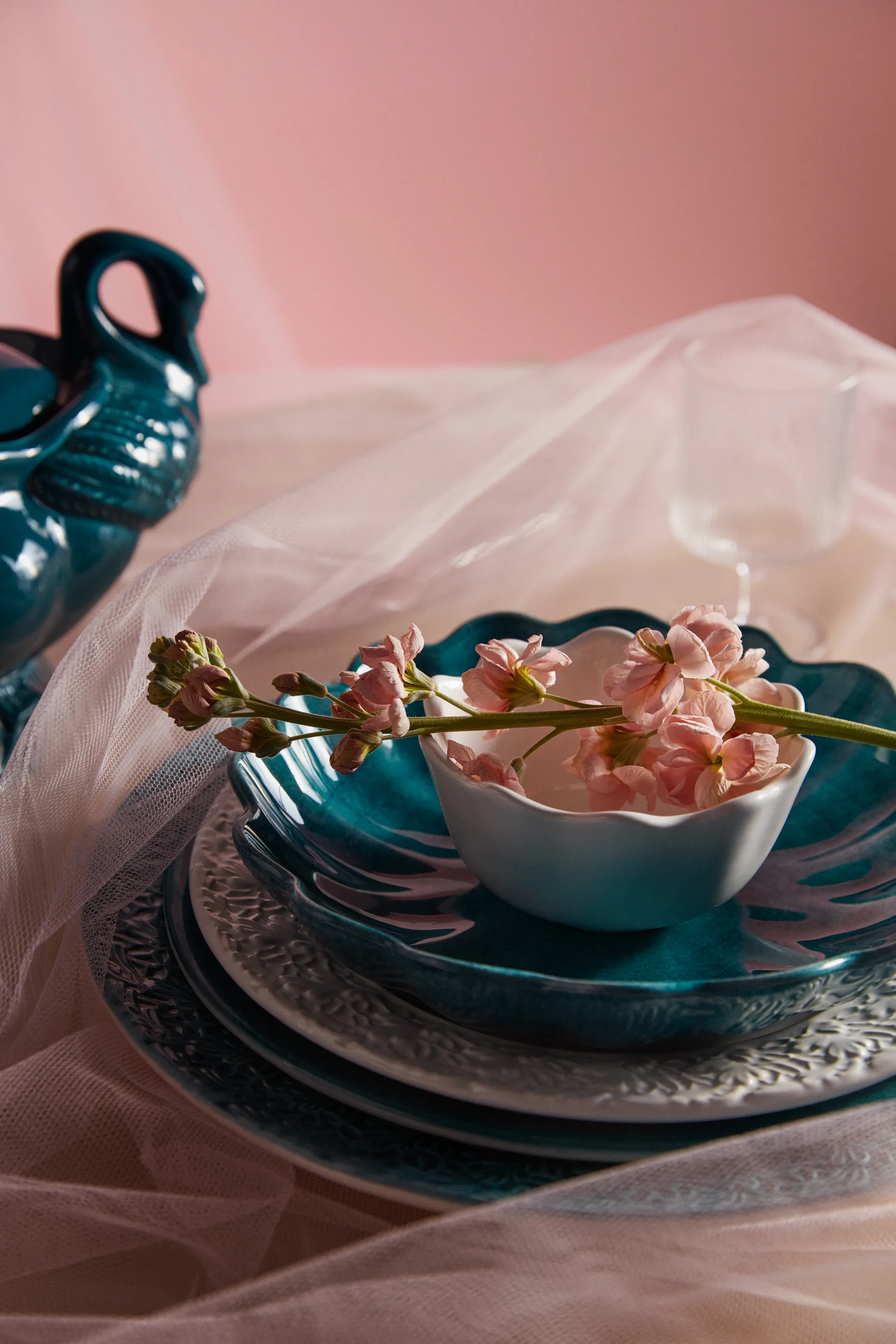 Oyster schaal Ø13 cm, wit Mateus