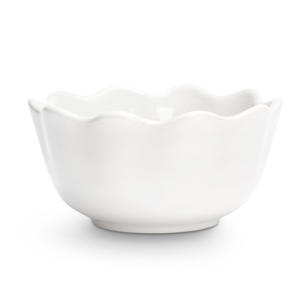 Mateus Oyster schaal o13 cm wit | Scandinavisch Interieur | Ontbijtkommen | Wit