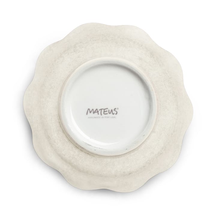 Oyster schaal Ø13 cm, Zand Mateus