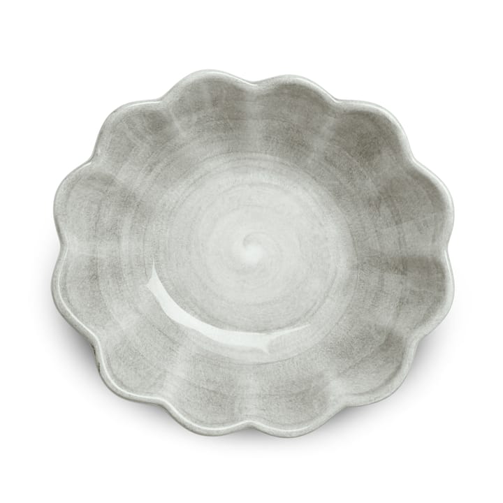 Oyster schaal 16x18 cm, Grijs Mateus