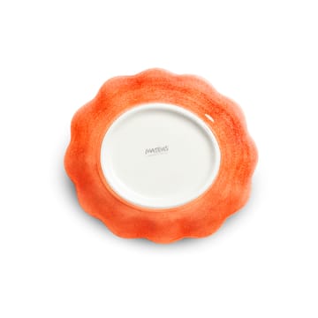 Oyster schaal 16x18 cm - Oranje - Mateus