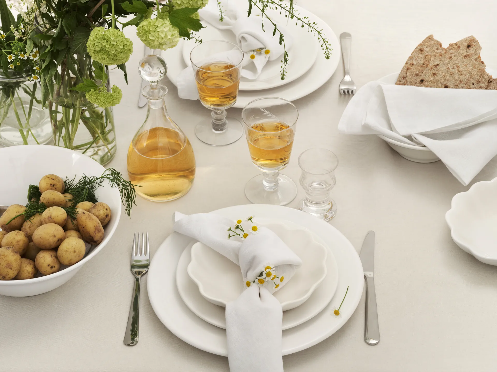 Oyster schaal 16x18 cm, wit Mateus