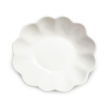 Oyster schaal 16x18 cm - wit - Mateus