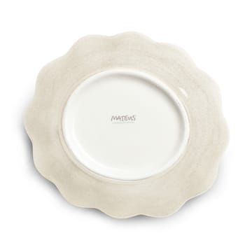 Oyster schaal 16x18 cm - Zand - Mateus