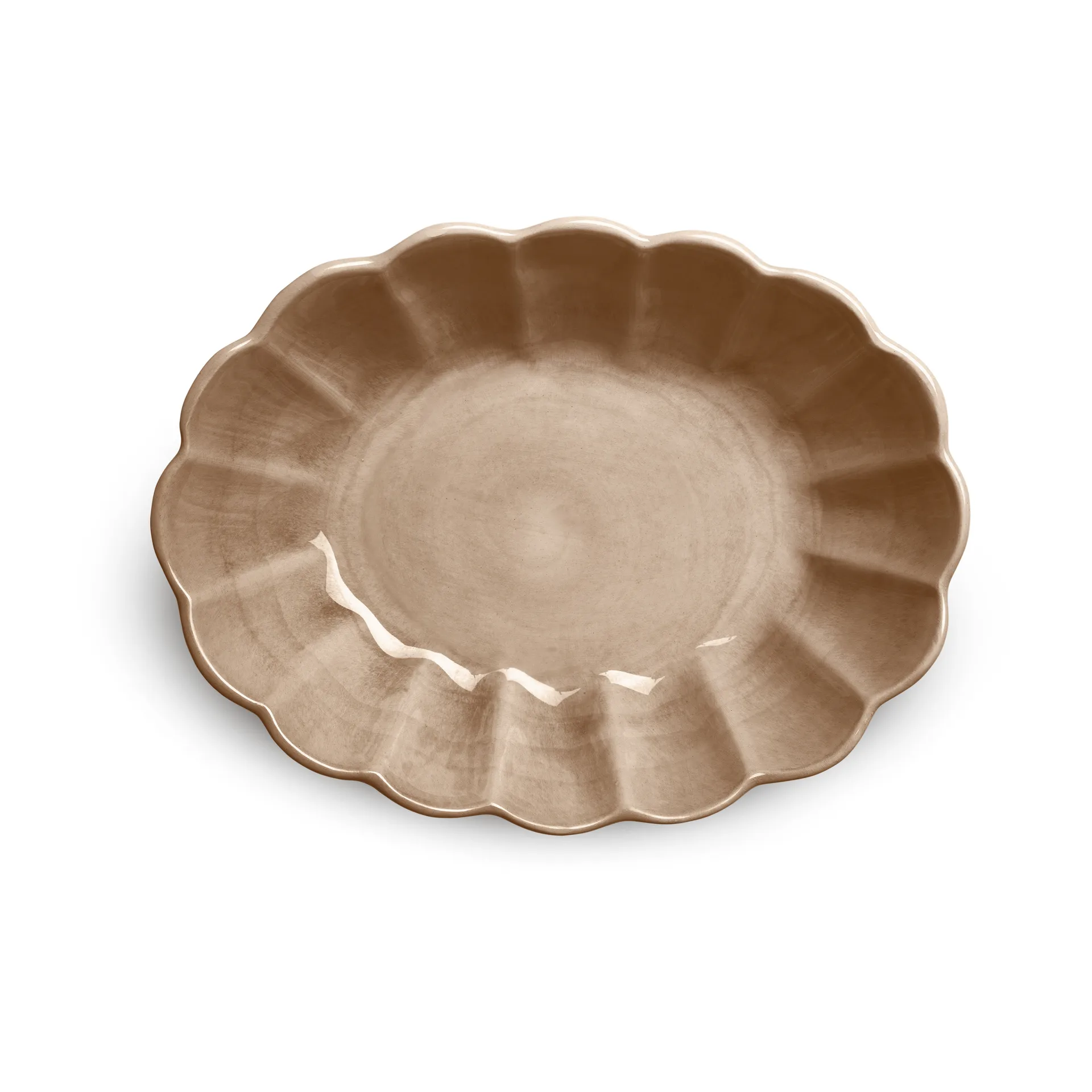 Oyster schaal 18x23 cm, Cinnamon Mateus