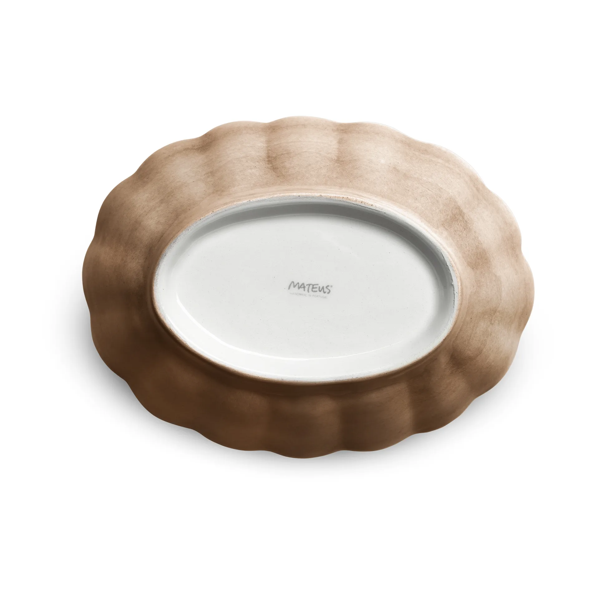 Oyster schaal 18x23 cm, Cinnamon Mateus