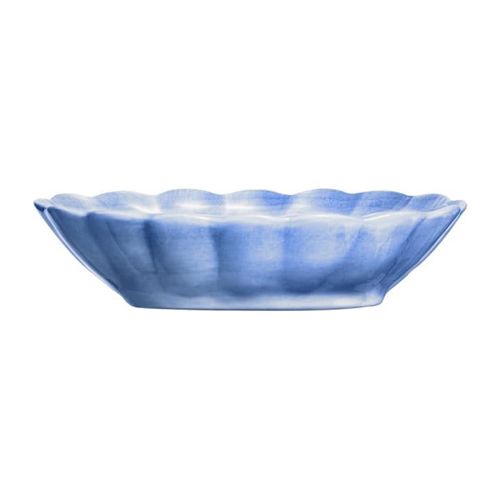 Oyster schaal 18x23 cm - Lichtblauw - Mateus