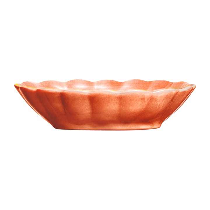 Oyster schaal 18x23 cm - Oranje
 - Mateus