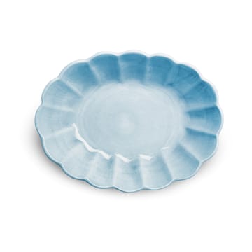 Oyster schaal 18x23 cm - Turquoise - Mateus