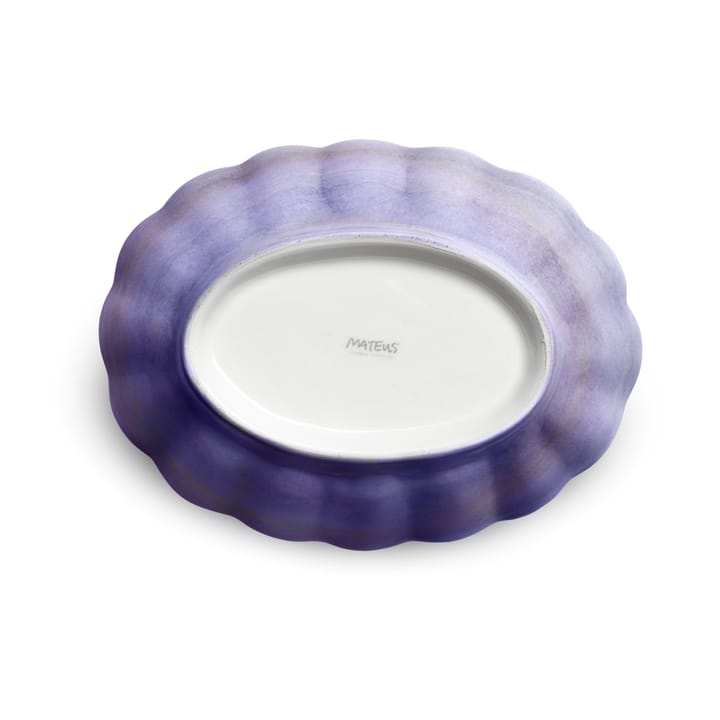 Oyster schaal 18x23 cm, Viool Mateus