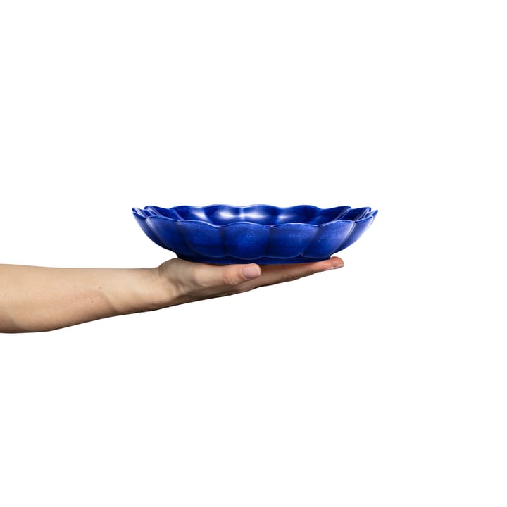 Oyster schaal Ø24 cm, Blauw Mateus