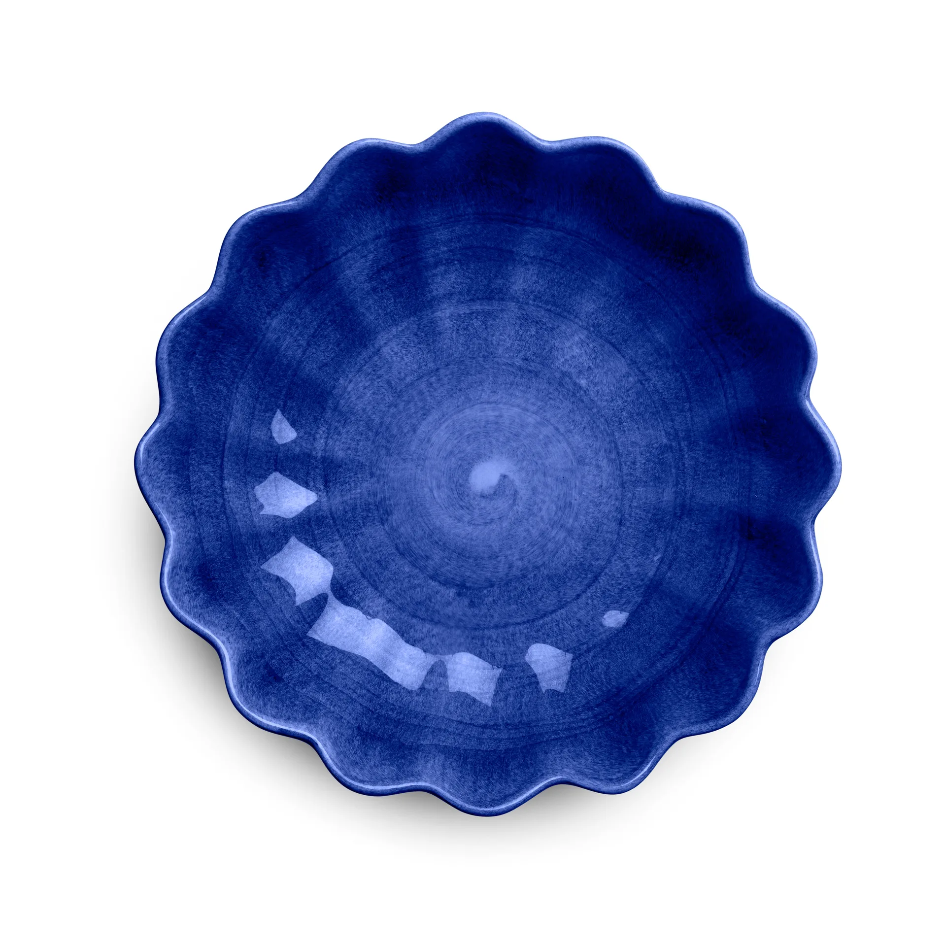 Oyster schaal Ø24 cm, Blauw Mateus