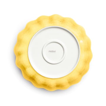 Oyster schaal Ø24 cm - Geel - Mateus