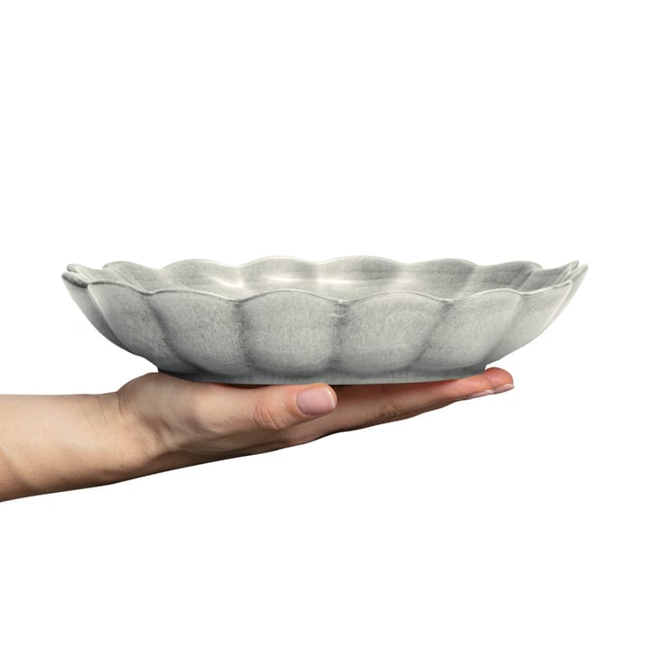 Oyster schaal Ø24 cm, Grijs Mateus