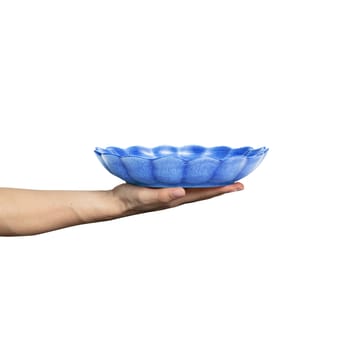 Oyster schaal Ø24 cm - Lichtblauw - Mateus