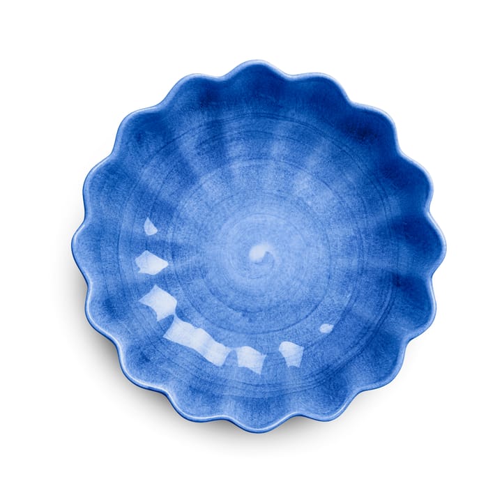 Oyster schaal Ø24 cm, Lichtblauw Mateus