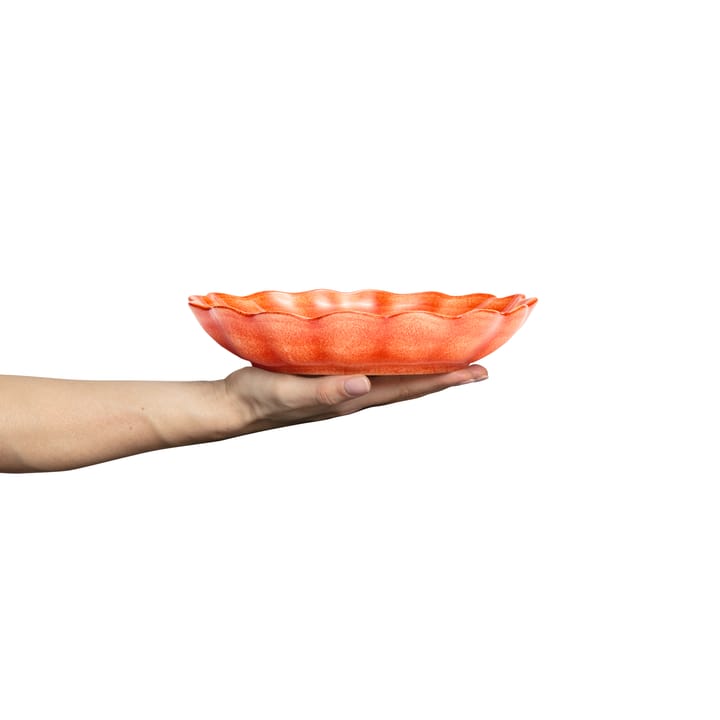 Oyster schaal Ø24 cm, Oranje Mateus