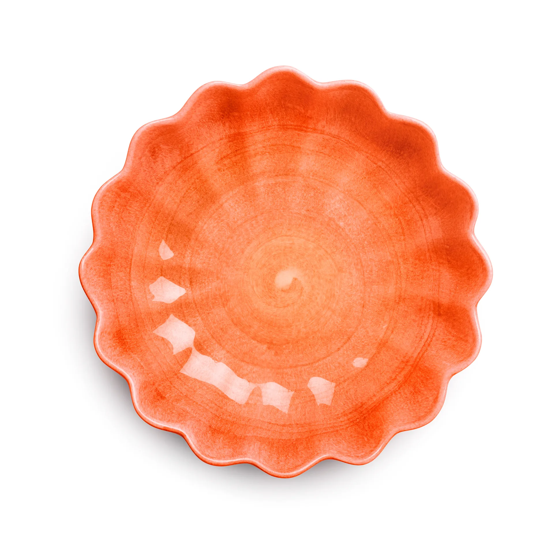 Oyster schaal Ø24 cm, Oranje Mateus