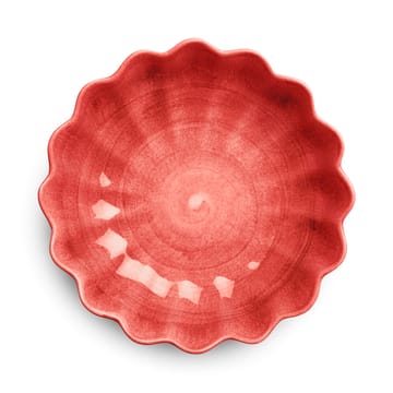 Oyster schaal Ø24 cm - Rood-Limited Edition - Mateus
