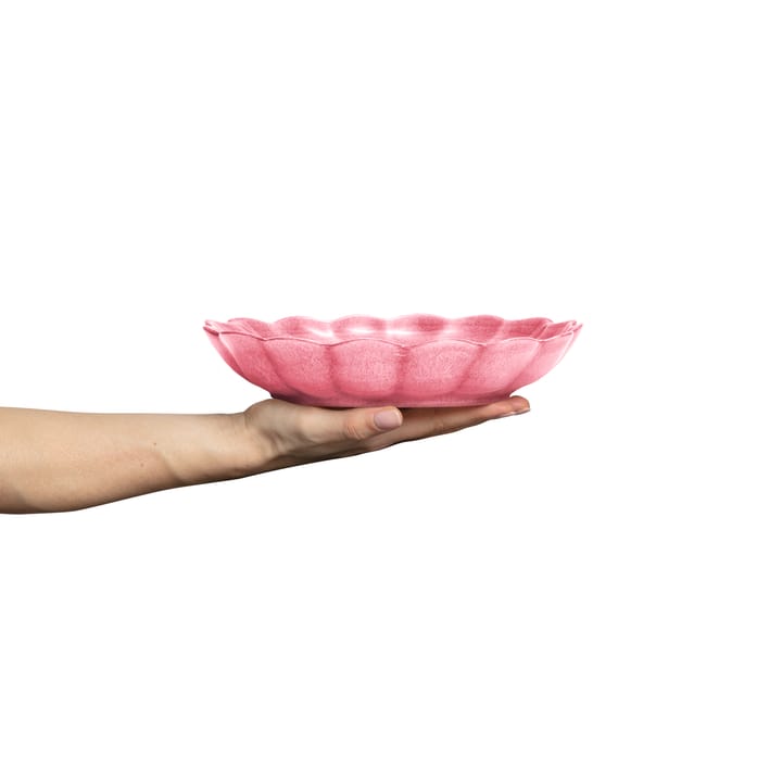 Oyster schaal Ø24 cm, Roze Mateus