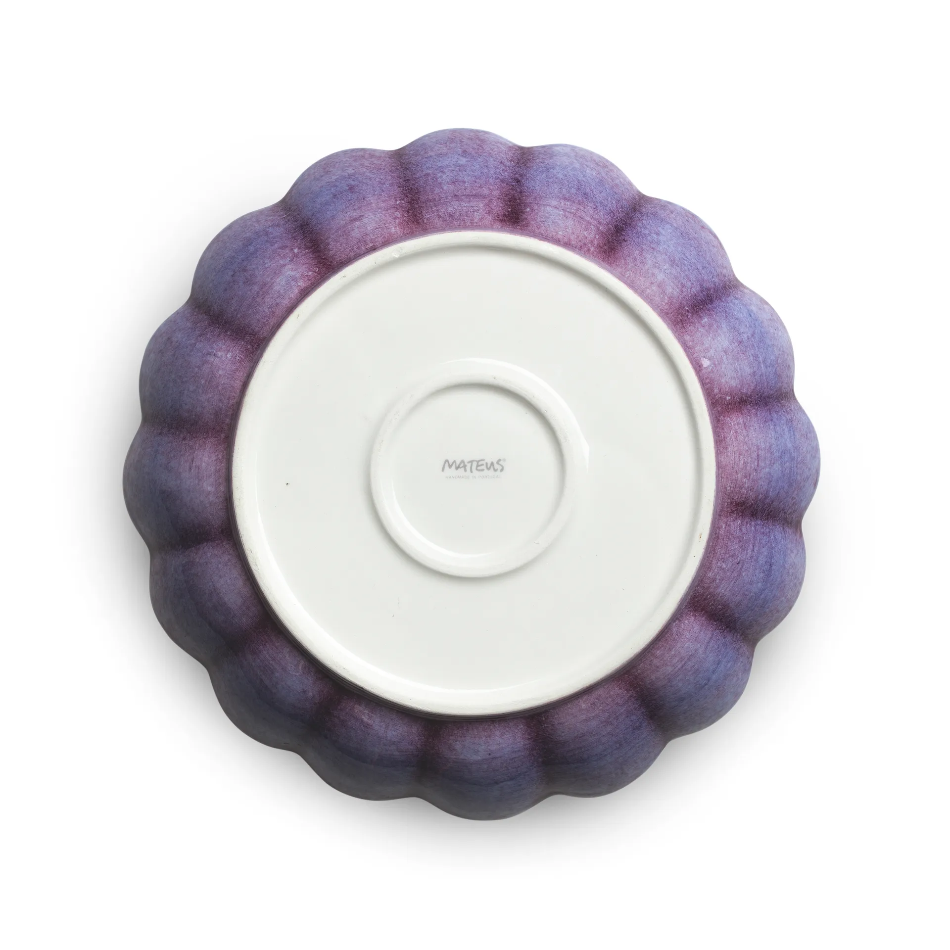 Oyster schaal Ø24 cm, Viool Mateus