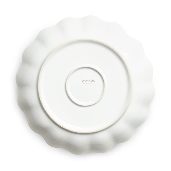 Oyster schaal Ø24 cm, wit Mateus