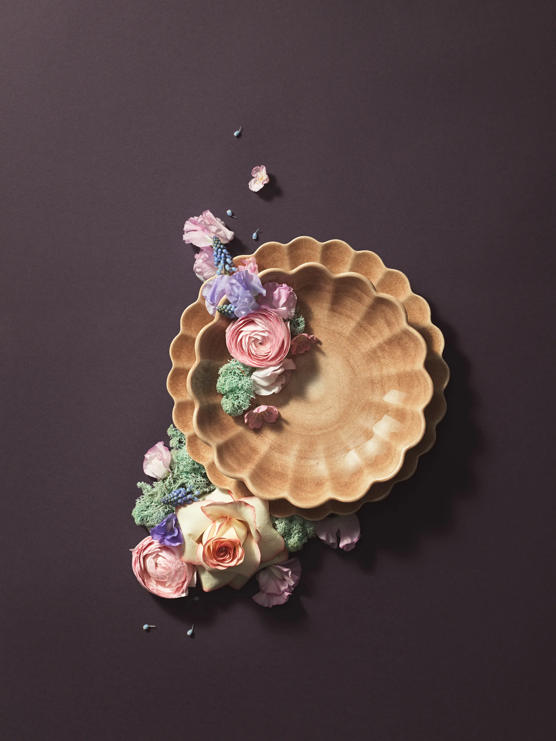 Oyster schaal Ø31 cm, Cinnamon Mateus