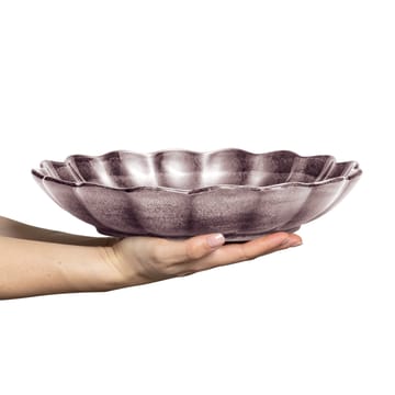 Oyster schaal Ø31 cm - Donkerpaars - Mateus