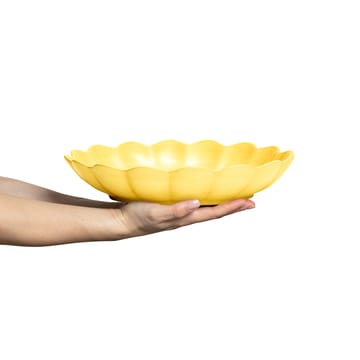 Oyster schaal Ø31 cm - Geel - Mateus