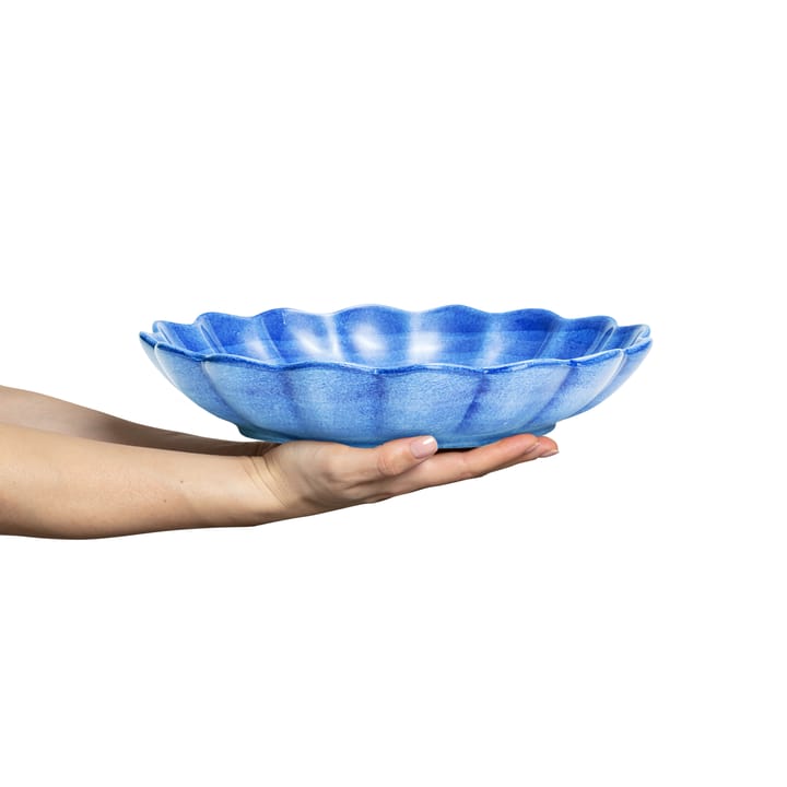 Oyster schaal Ø31 cm, Lichtblauw Mateus