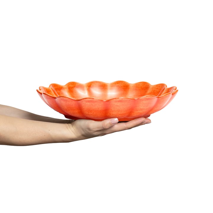 Oyster schaal Ø31 cm, Oranje Mateus