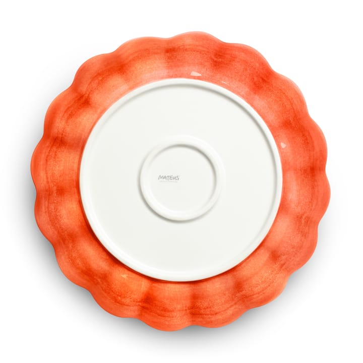 Oyster schaal Ø31 cm, Oranje Mateus