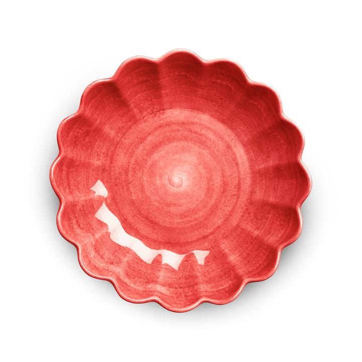 Oyster schaal Ø31 cm, Rood Mateus