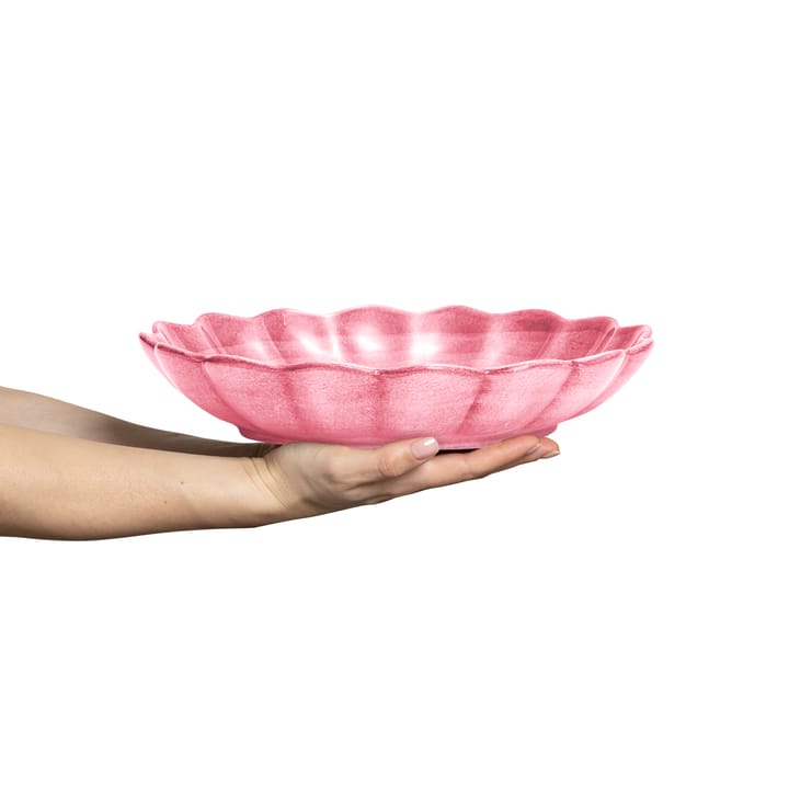 Oyster schaal Ø31 cm, Roze Mateus
