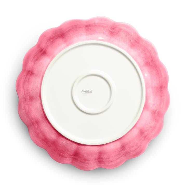 Oyster schaal Ø31 cm, Roze Mateus