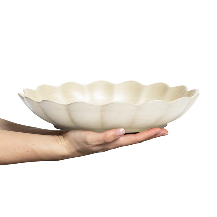 Oyster schaal Ø31 cm, Zand Mateus
