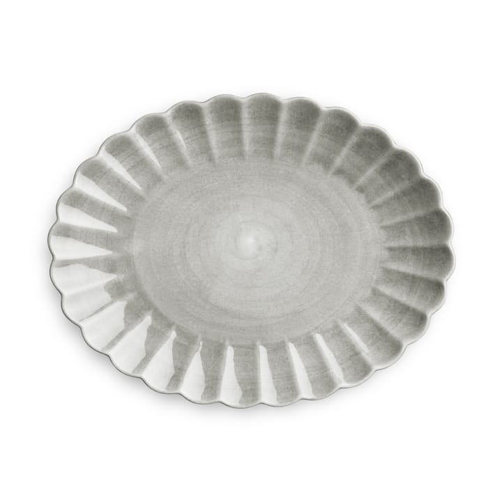 Oyster schotel 30x35 cm - Grijs - Mateus