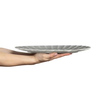 Oyster schotel 30x35 cm - Grijs - Mateus