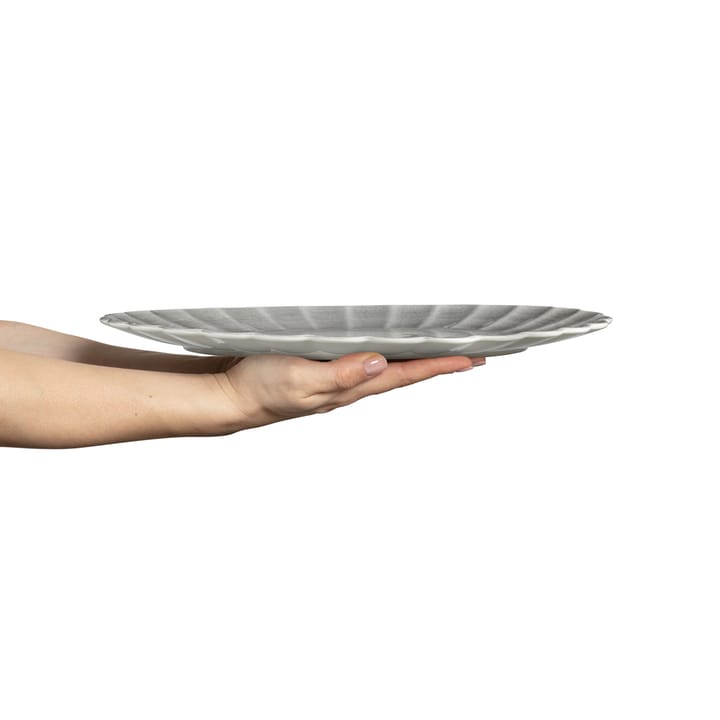 Oyster schotel 30x35 cm, Grijs Mateus