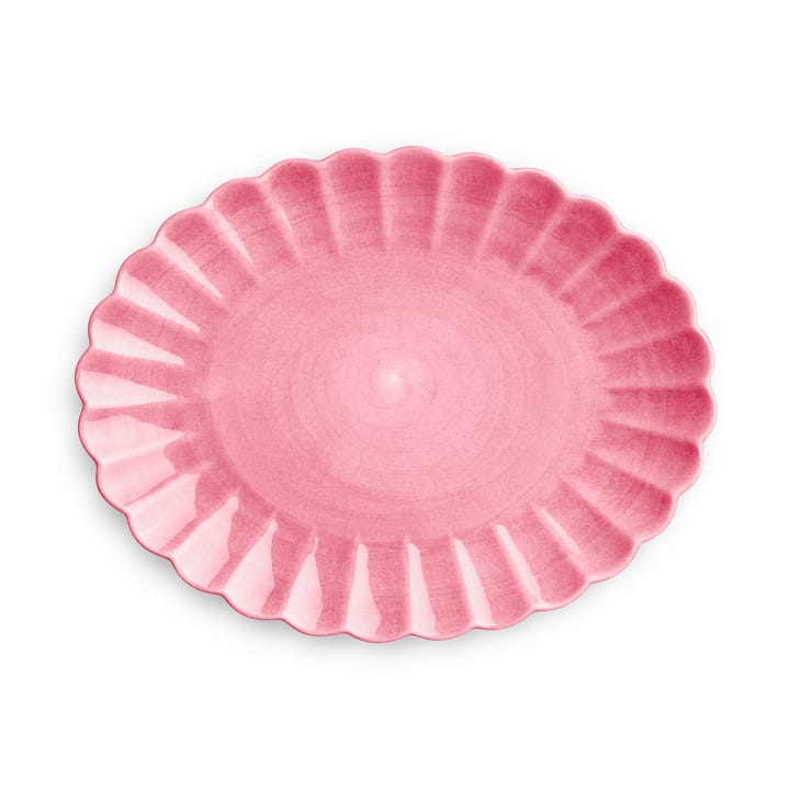 Oyster schotel 30x35 cm - Roze - Mateus