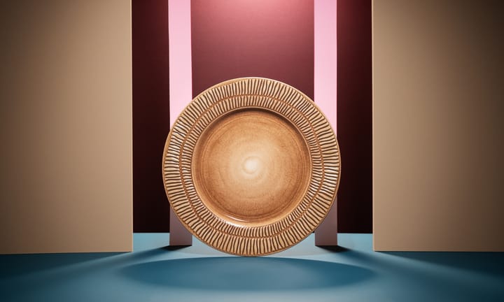Stripes bord Ø28 cm, Cinnamon Mateus