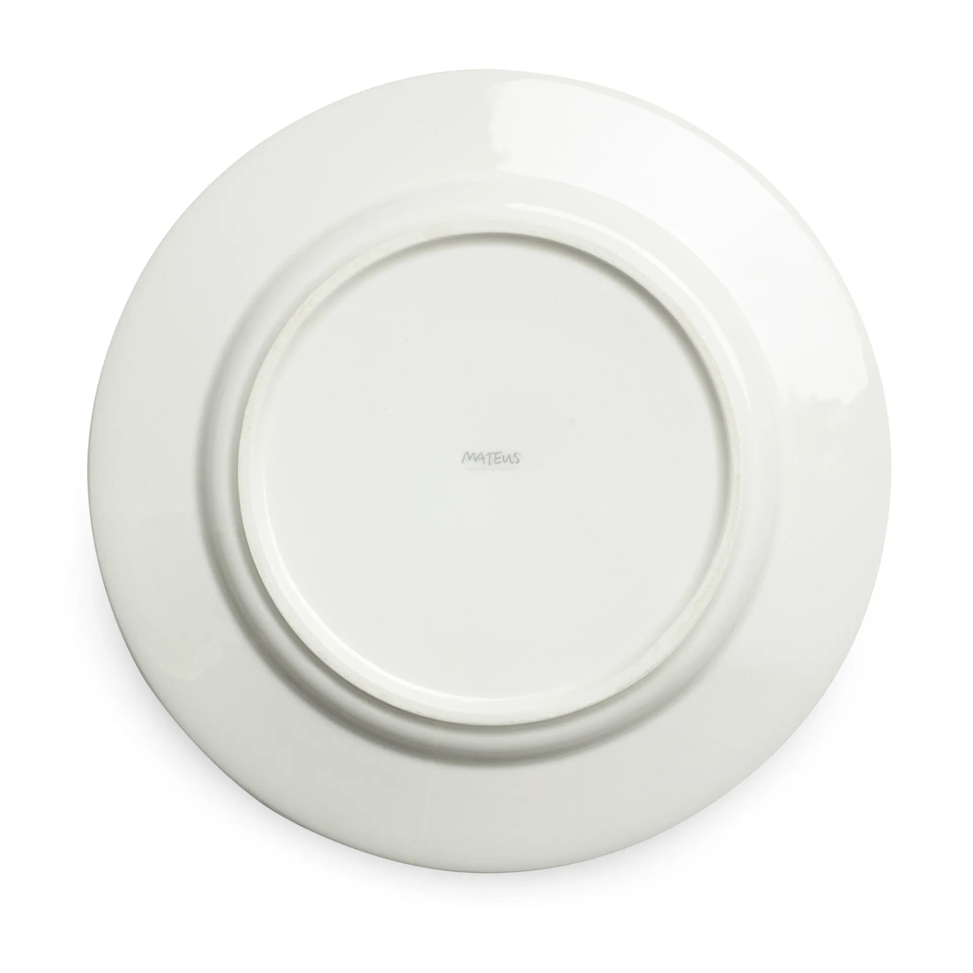 Stripes bord Ø28 cm, Geel Mateus