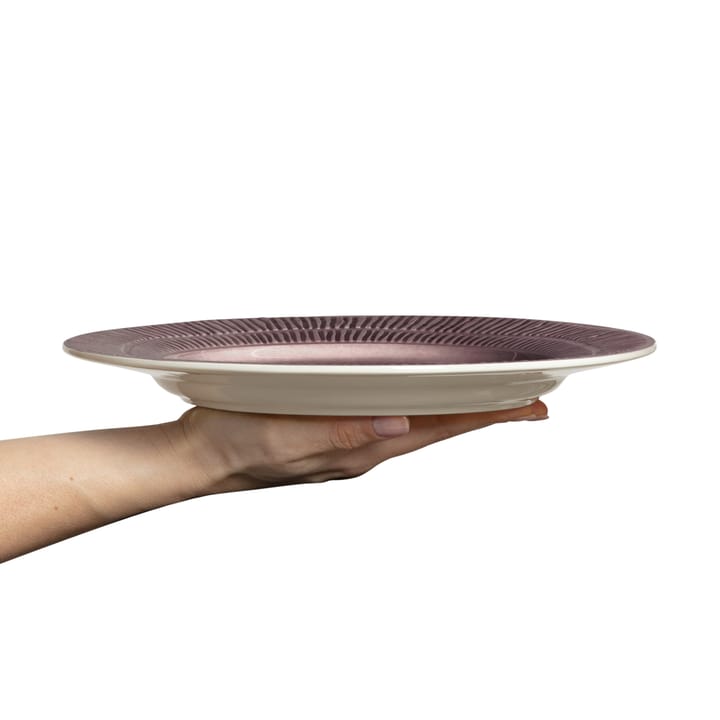 Stripes bord Ø28 cm, Plum Mateus