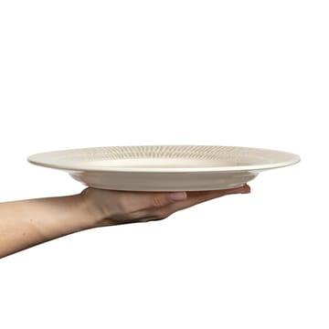 Stripes bord Ø28 cm - Sand - Mateus